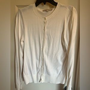 Cream colored Loft cardigan